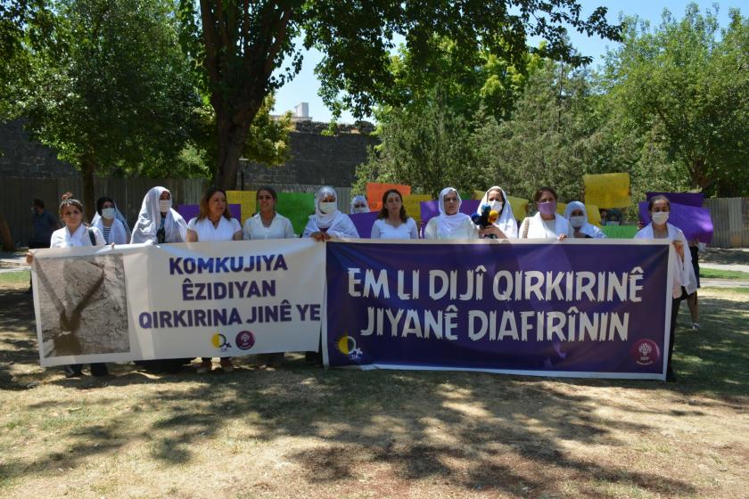 diyarbakır'da kadınlar basın açıklaması