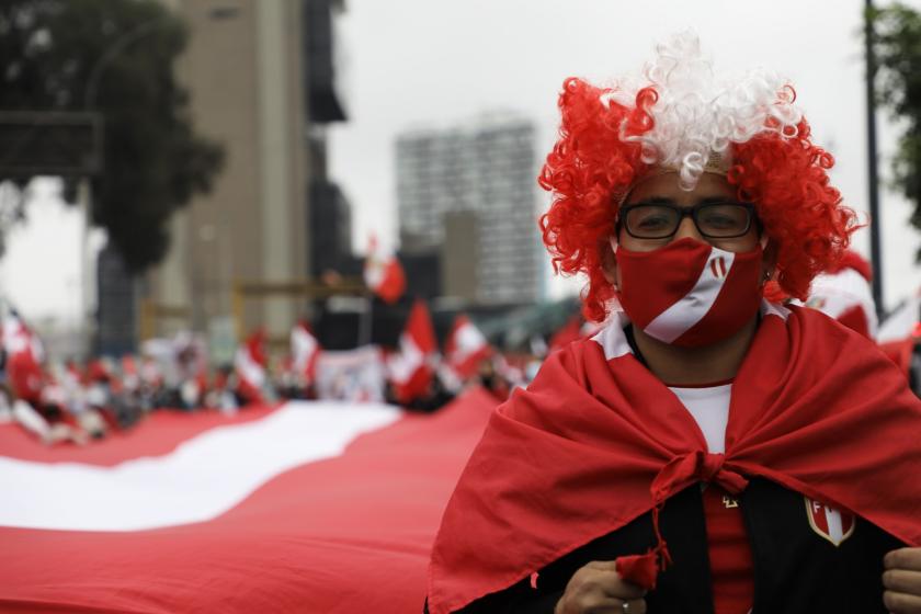 Peru'da protesto