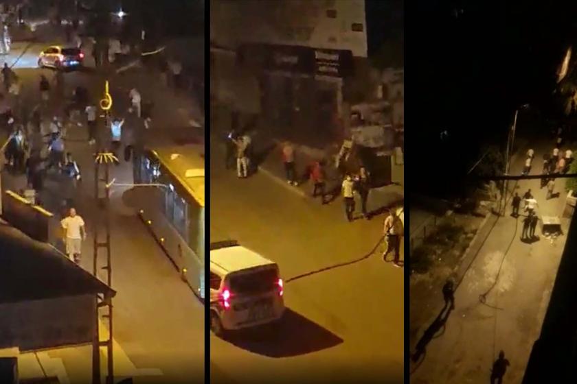 Altındağ'da sokaklarda suriyelilerin evlerini ve dükkanlarına saldıran kişiler