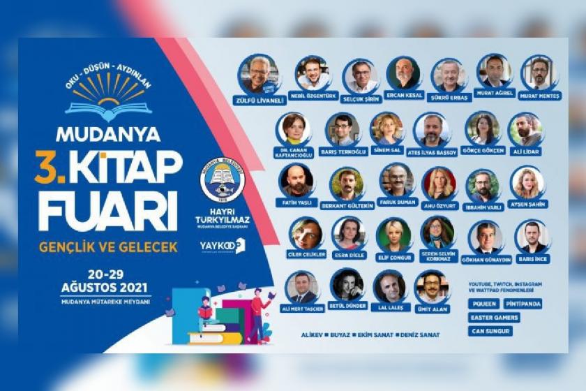 Mudanya 3. Kitap Fuarı “Gençlik ve Gelecek” temasıyla 20 Ağustos Cuma günü başlıyor