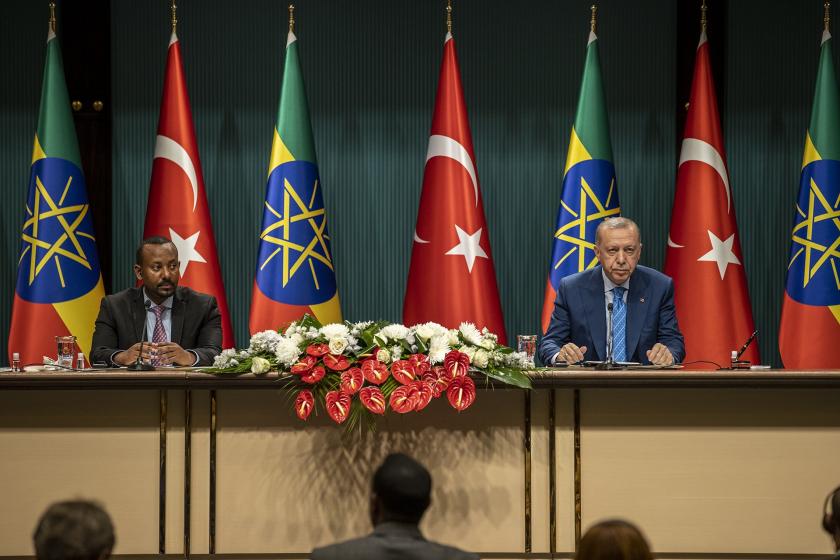 Abiy Ahmed ve Tayyip Erdoğan ortak açıklama yaptı