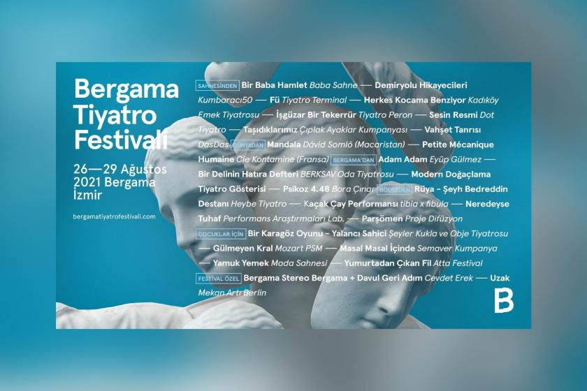 Bergama Tiyatro Festivali'nin afişi