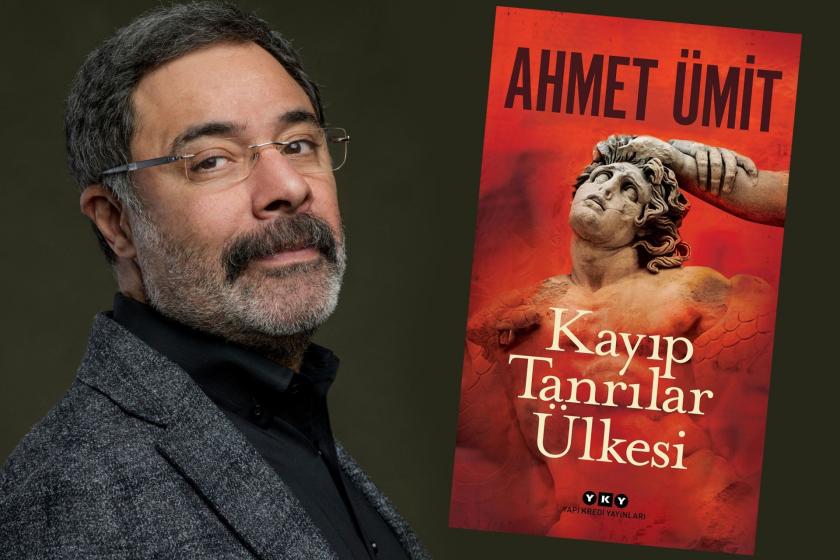 Ahmet Ümit ve Kayıp Tanrılar Ülkesi kitabının kapağı