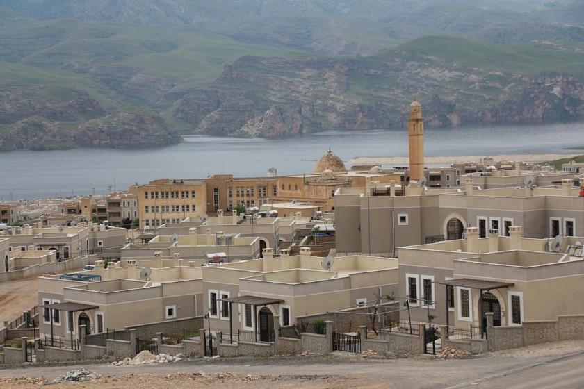 Hasankeyf'te yapılan evler