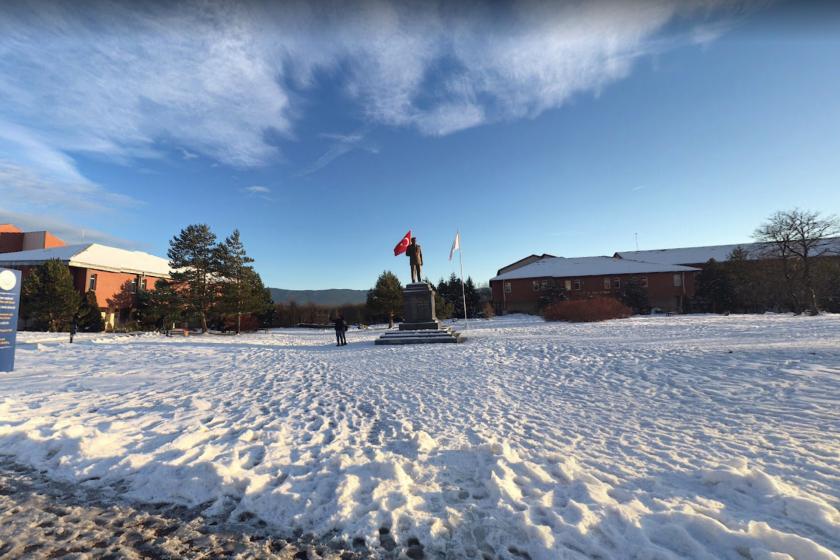 Abant İzzet Baysal Üniversitesi Gölköy Kampüsünden bir fotoğraf.