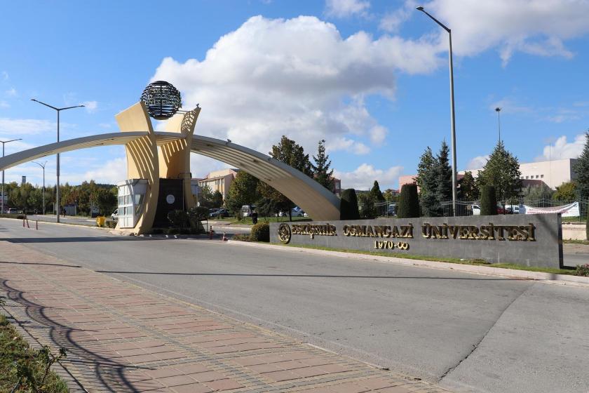 Eskişehir Osmangazi Üniversitesi girişi