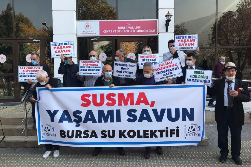 Bursa Su kolektifi açıklama yaptı