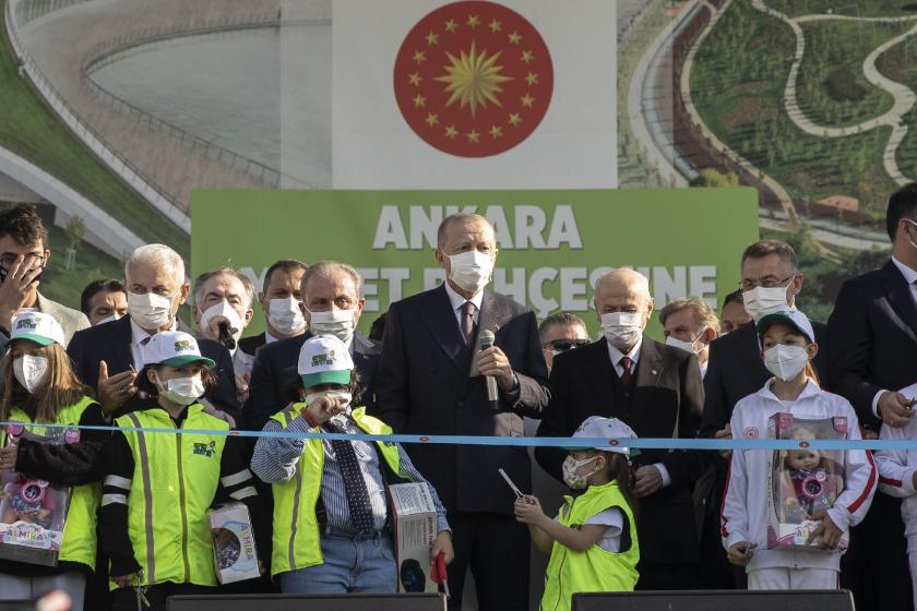 Ankara Millet Bahçesi açılışı 