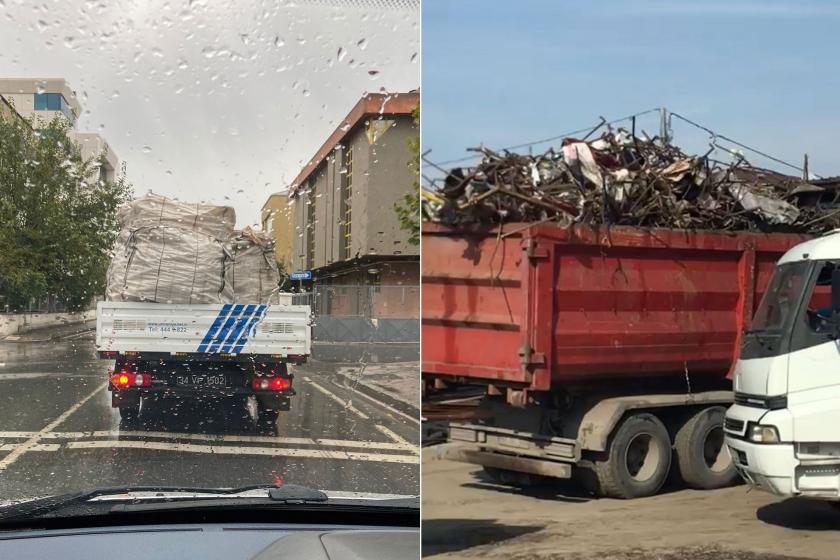 Katı atık işçilerinin zabıtalar tarafından el konularak hurdacılara satılan çekçekleri