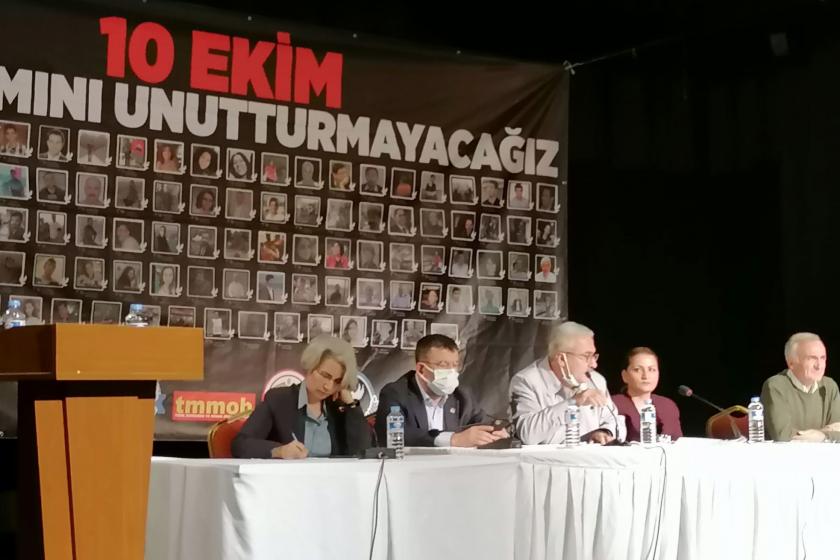 Malatya'da 10 Ekim Barış ve Demokrasi Paneli düzenlendi.