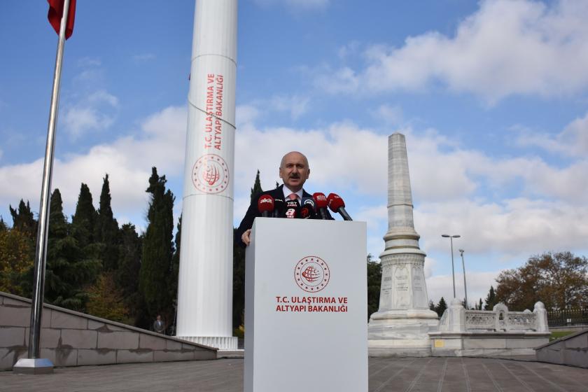 Türkiye'nin en uzun bayrak direğinin açılışı