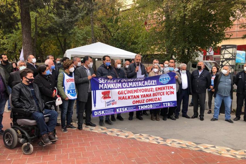 Antep'te sendika ve meslek örgütleri açıklama yaptı