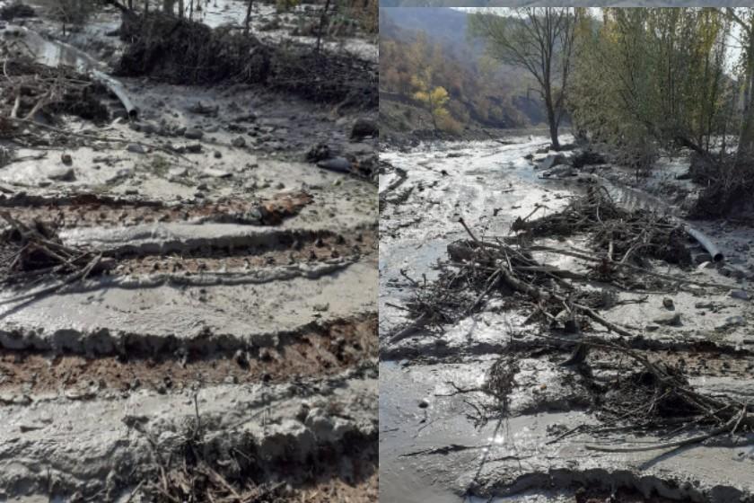 Giresun'un Şebinkarahisar İlçesi Yedikardeş Köyü yakınlarındaki kurşun-çinko-bakır madeninin atık havuzunun patlaması sonrası kimyasal atıklar dereye karıştı. Köylüler kaderleriyle baş başa bırakıldı.