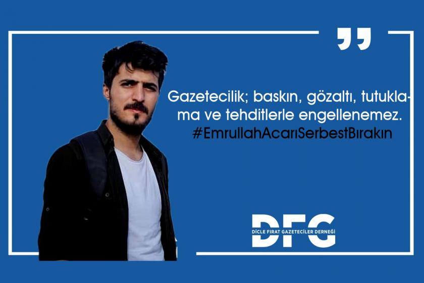 Gazeteci Emrullah Acar için sosyal medya kampanyası: Derhal serbest bırakın