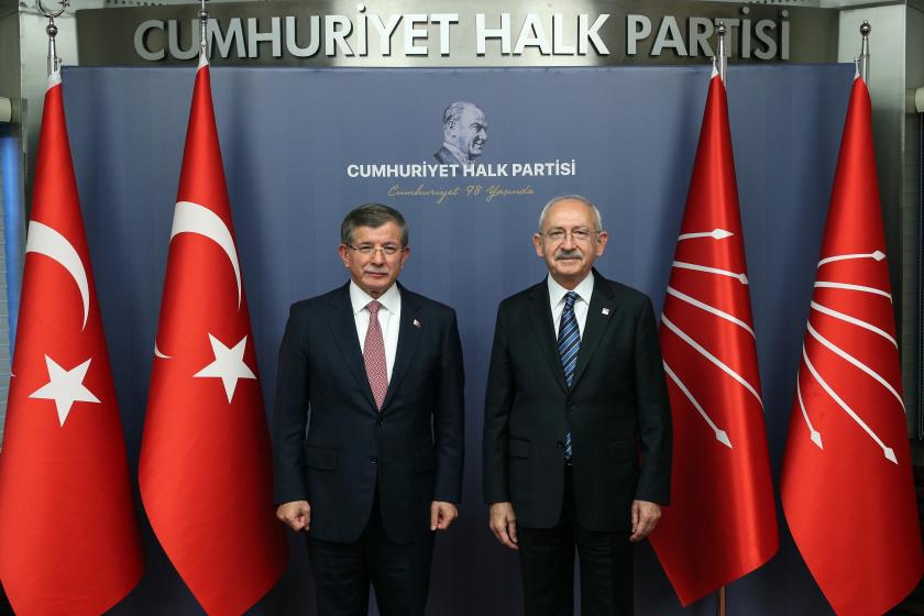 Ahmet Davutoğlu ve Kemal Kılıçdaroğlu