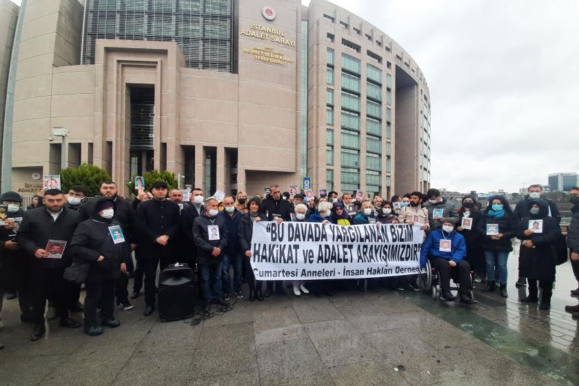 İstanbul Adalet Sarayı önünde basın açıklaması