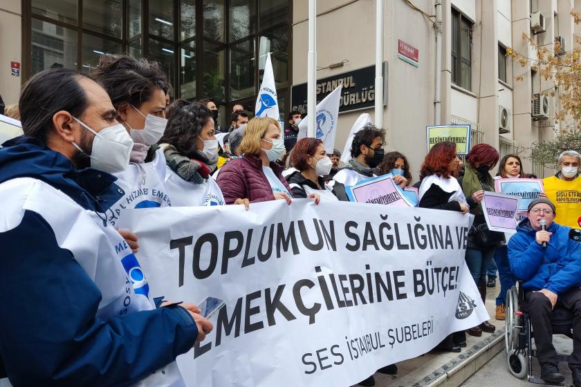 SES: Müteahhitlere değil sağlığa bütçe