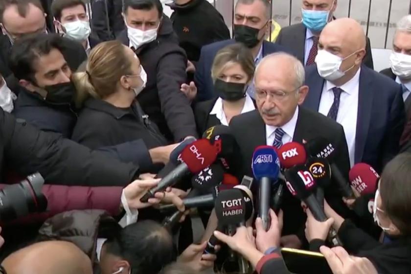 TÜİK önüne giden CHP heyeti 