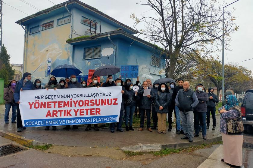 Kocaeli Emek ve Demokrasi Platformu açıklama yaptı