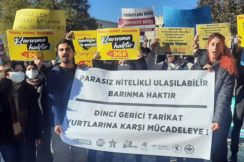 Gençlik örgütleri: Tarikat ve cemaat yurtlarını kamulaştırın