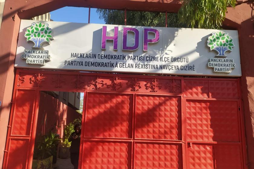 HDP Cizre İlçe örgütü binası