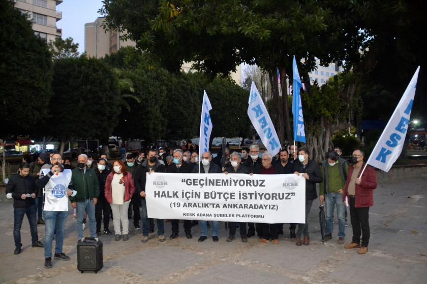 KESK Adana Şubeler Platformu, Ankara mitingine çağrı yaptı