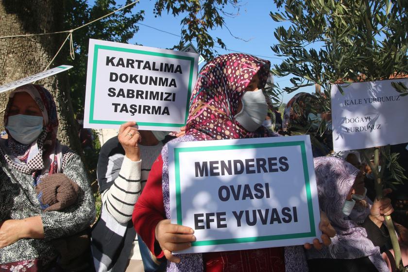 menderes ovası ve kartal dağıma dokunma yazılı dövizler