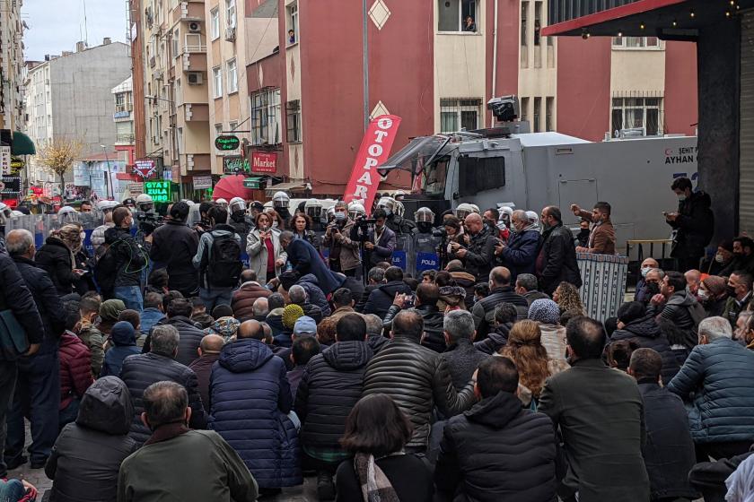 HDP Bahçelievler İlçe Örgütü önünde açıklama