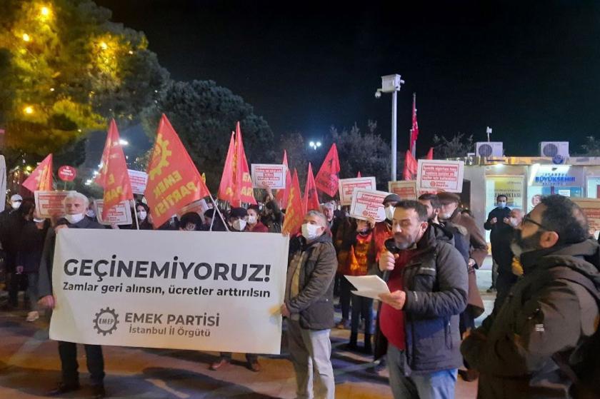 EMEP'ten Kartal'da 'Geçinemiyoruz' eylemi