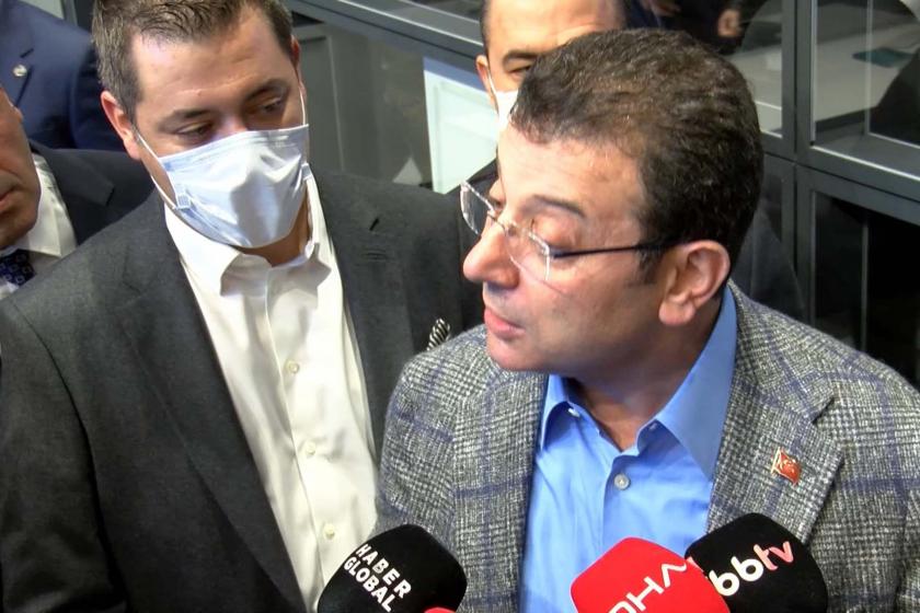 İBB Başkanı İmamoğlu: 1 saatlik yemek molam bile konuşulur oldu