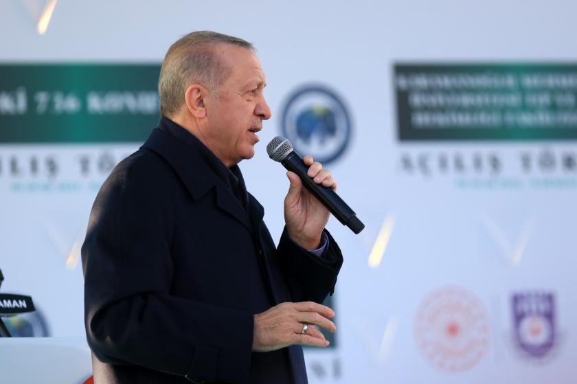 Erdoğan Karaman'da konuştu, TTB'yi hedef aldı