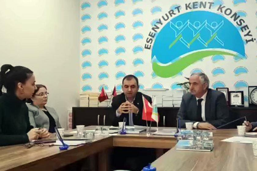 Ercüment Akdeniz, Esenyurt Kent Konseyi Mülteci ve Göçmen Meclisi'ni ziyaret etti