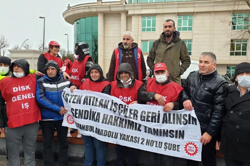 AKP'li Beykoz Belediyesinde DİSK'e üye olan 7 işçi işten atıldı