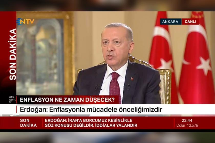 Erdoğan canlı yayın