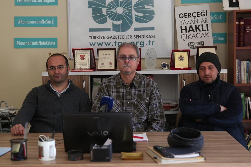 Diyarbakır'da kapatılan Yeniden Günaydın çalışanı gazeteciler haklarını istiyor