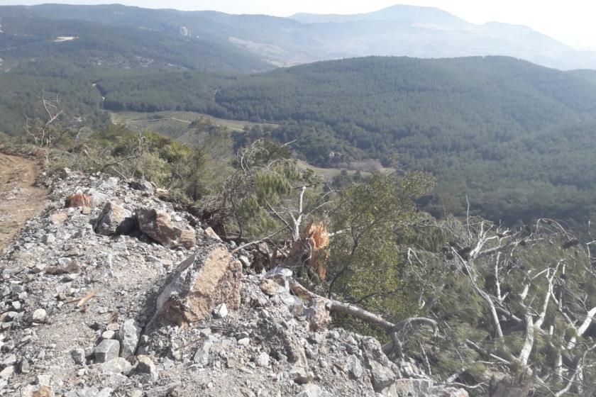 Aydın Kuşadası Kirazlı Mahallesi'nde taş ocağı açılmak isteniyor