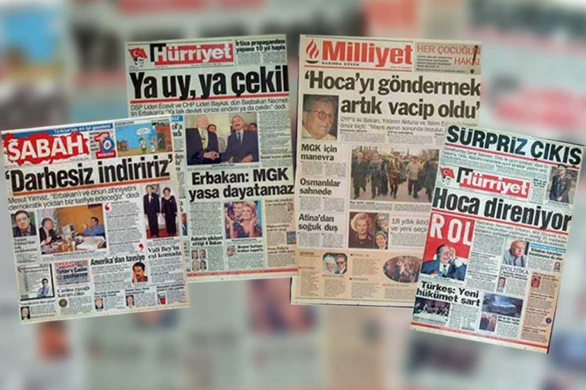 Sabah, Hürriyet ve Milliyet'in manşetleri 