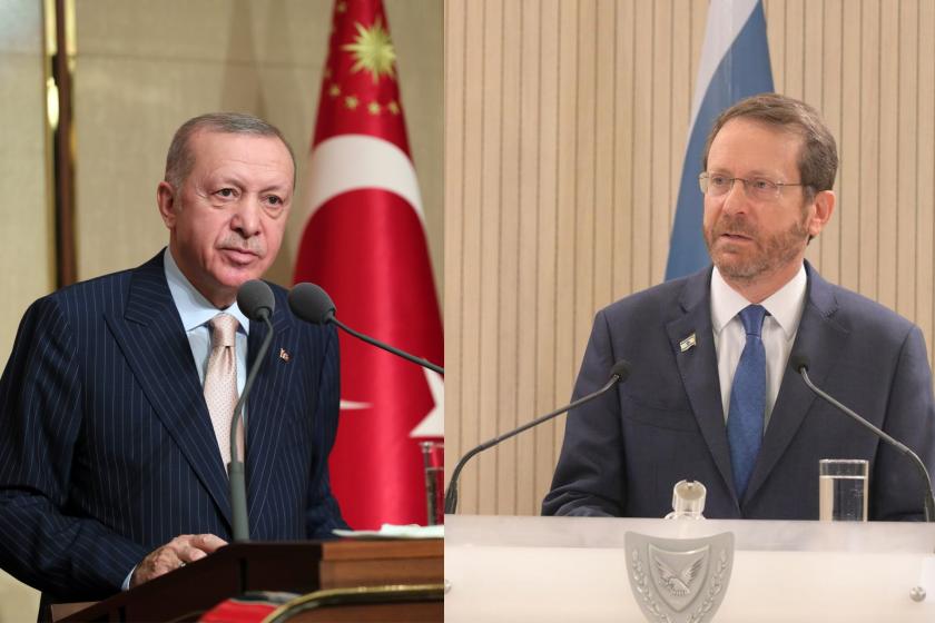 Tayyip Erdoğan ve Isaac Herzog 