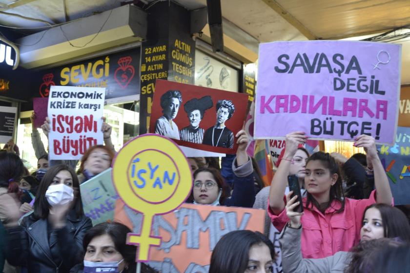 kadınlar 8 mart eylemi