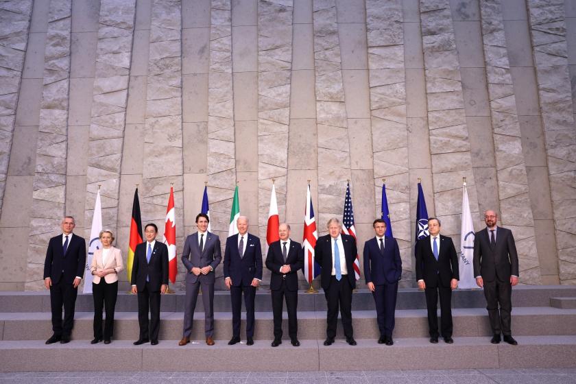 G7 Zirvesi'ne katılan liderler