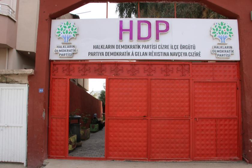 HDP Cizre İlçe örgütü binası