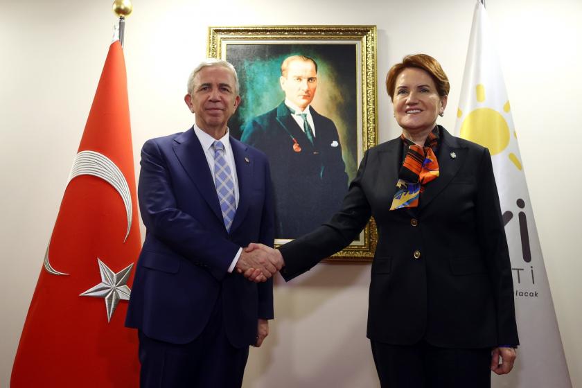 Mansur Yavaş (solda) / Meral Akşener (sağda) 