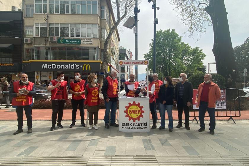 EMEP İzmit 1 mayıs standı