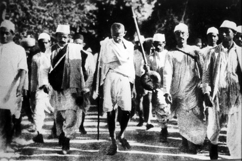 Gandhi'nin tuz yürüyüşü