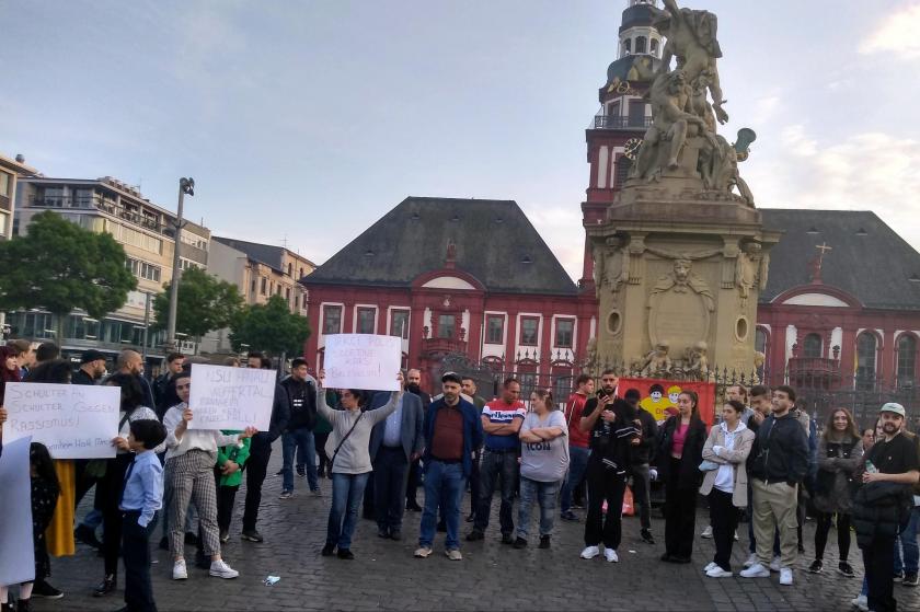 Mannheim'da protesto