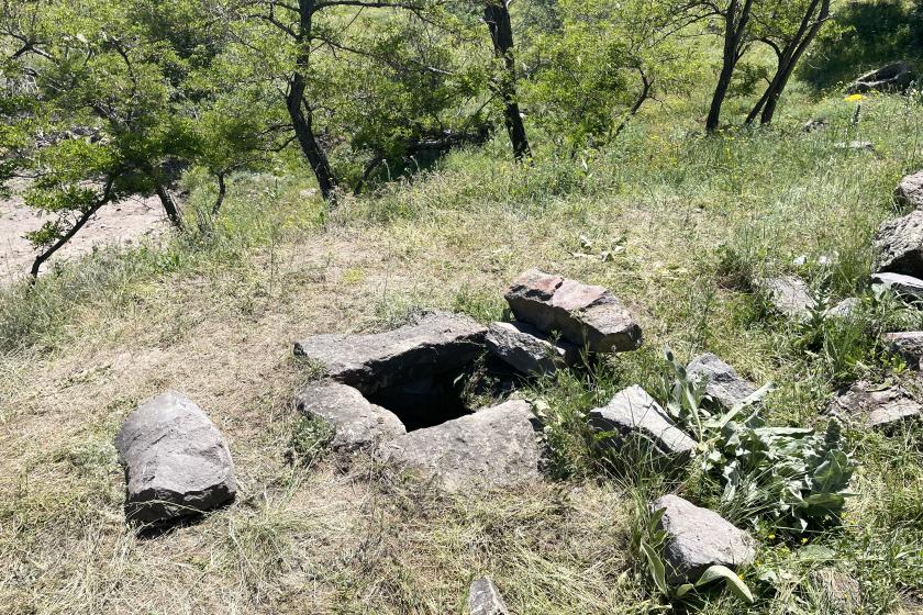 Kayseri'de insan kemiklerinin bulunduğu kuyu