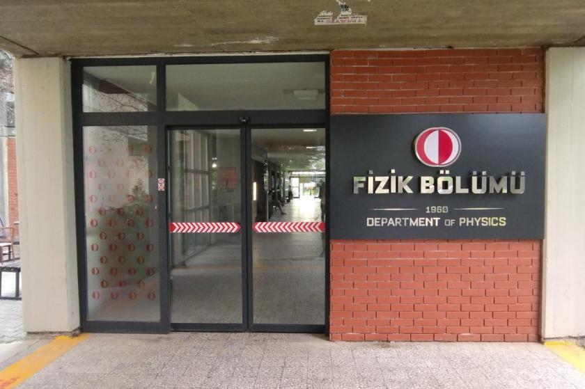 ODTÜ Fizik Bölümü girişi