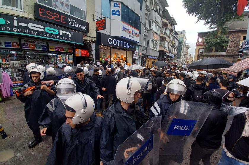 Kadıköy'de engelleme