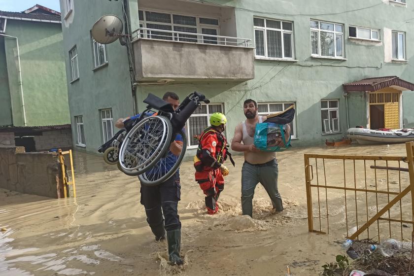 Zonguldak'ta su taşkını