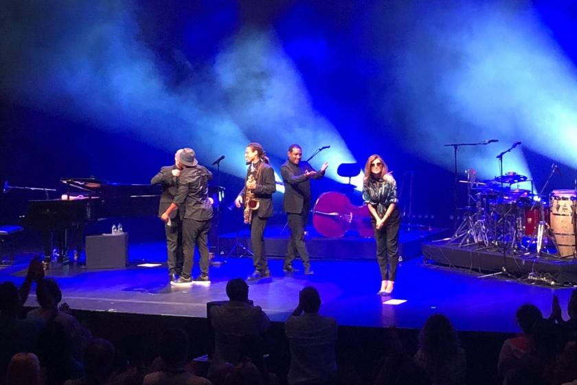 Melody Gardot 29. İstanbul Caz Festivali kapanış konserinde 